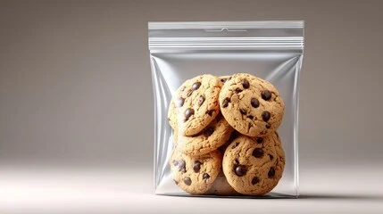 Produktexempel: återförslutningsbara ziplock-påsar