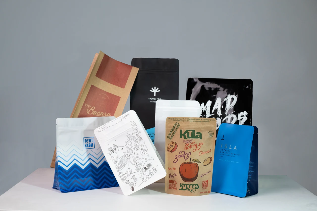 Produktexempel: doypack-påsar