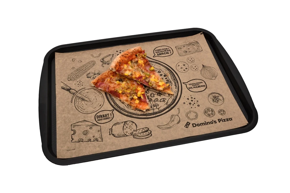Product examples: grease-resistant wrapping papers