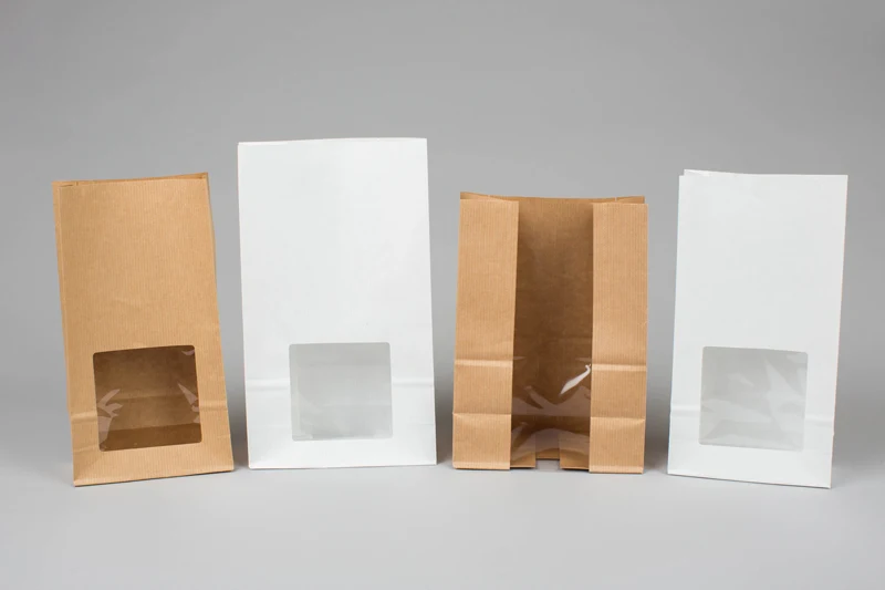 Produktexempel: pappersförpackningar med fönster