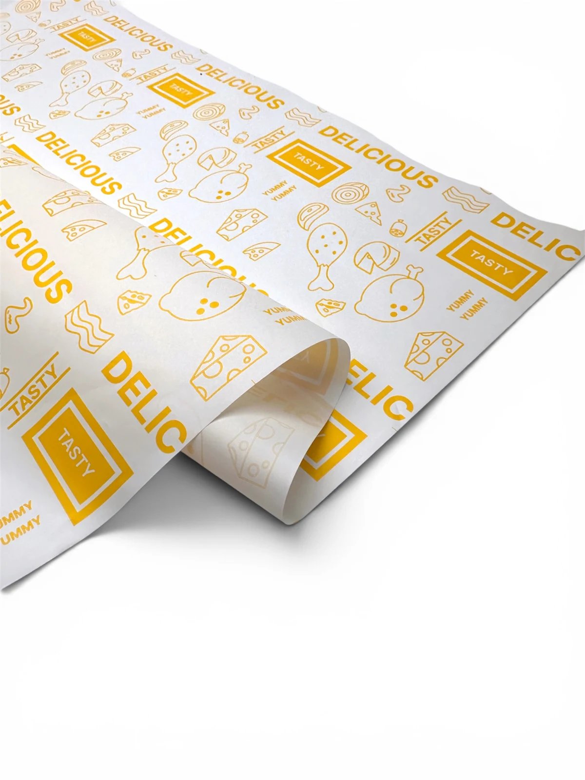 Product example: PE-coated packaging paper