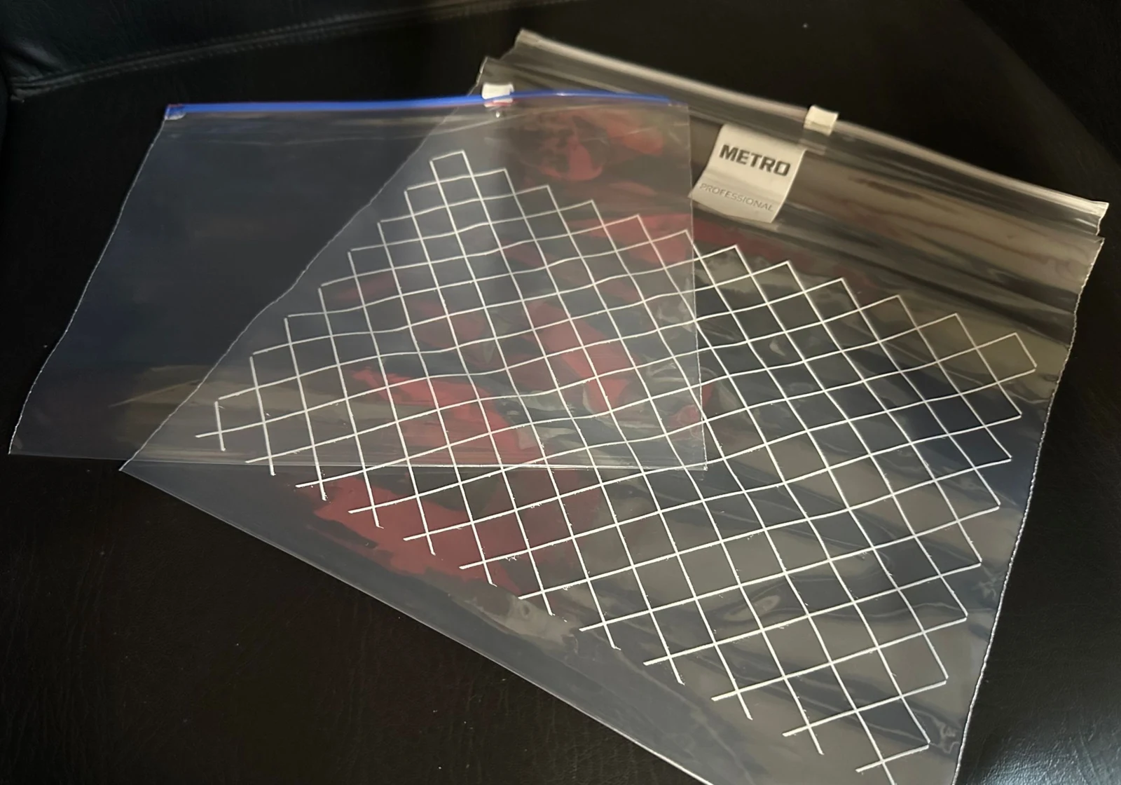 Produktexempel: plastförpackningar med glidlås
