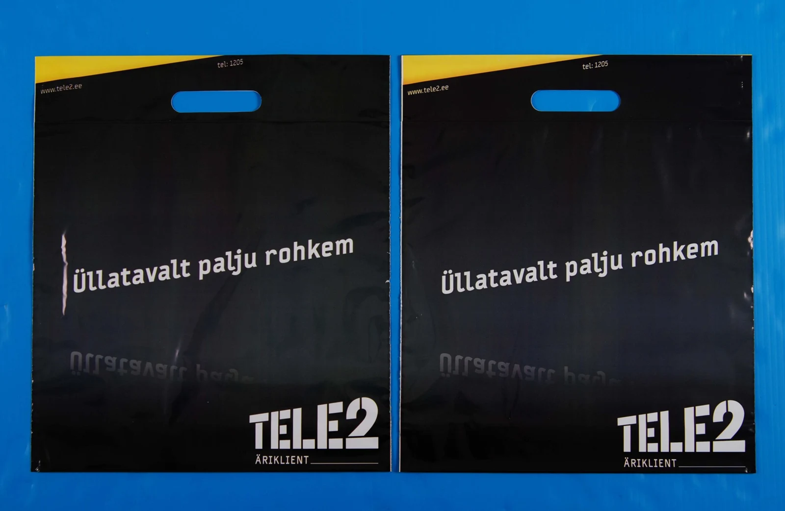 Product examples: turn-over top plastic bags