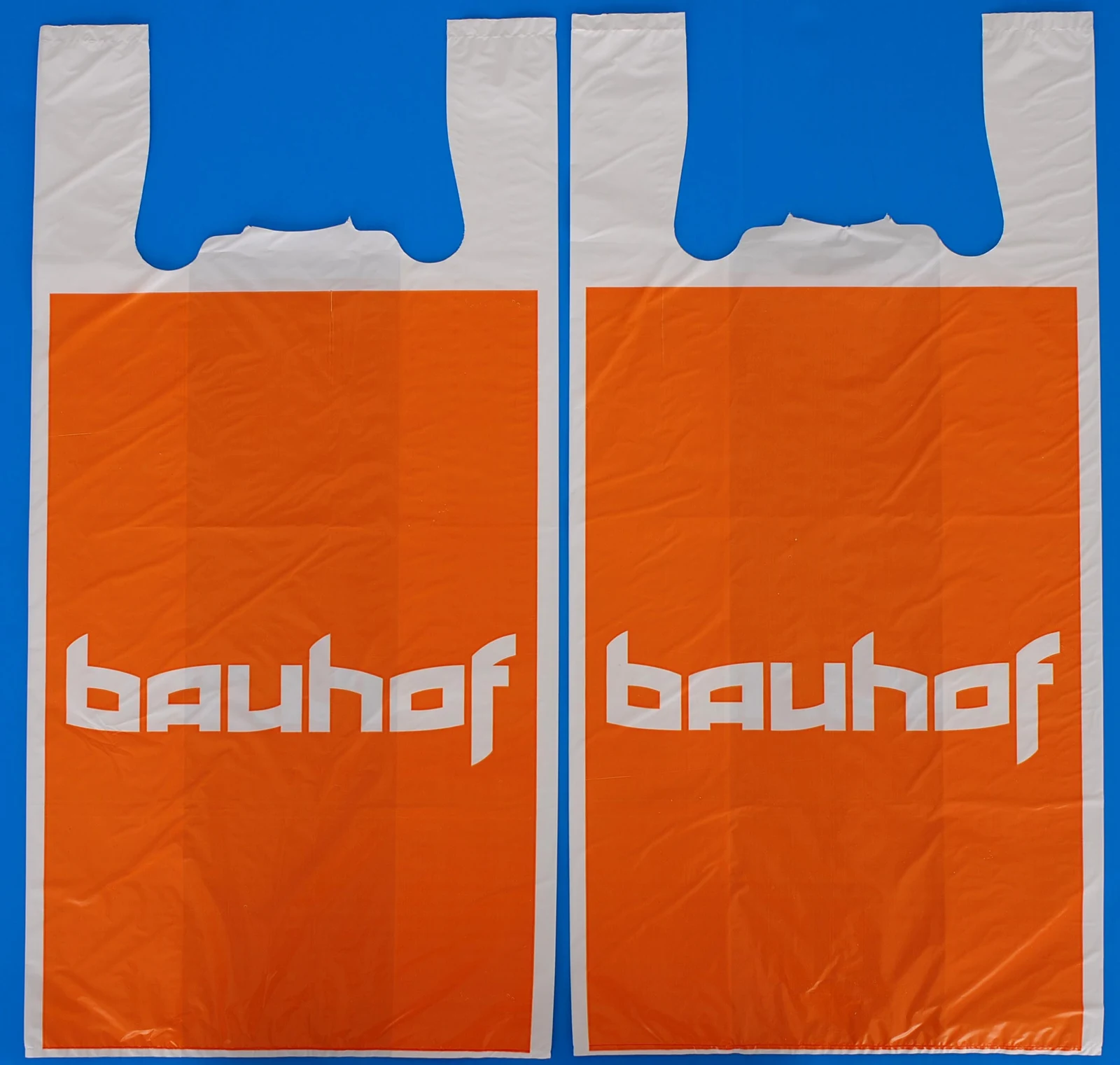 Product examples: T-shirt handle plastic bags