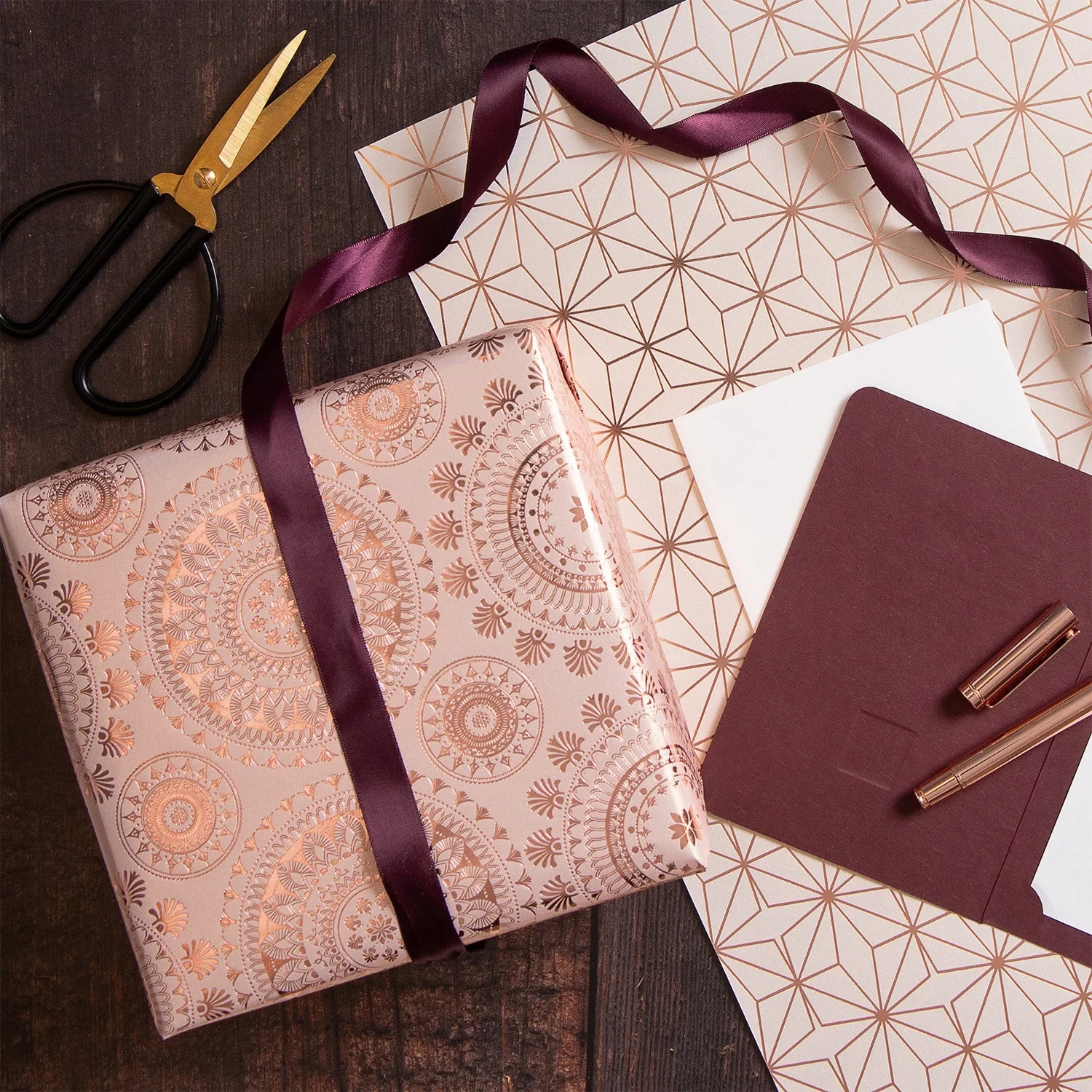 Printed premium wrapping paper